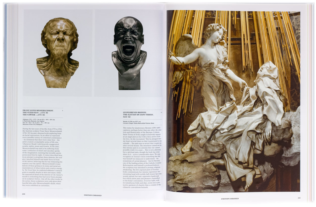 Example spread from Body of Art book.