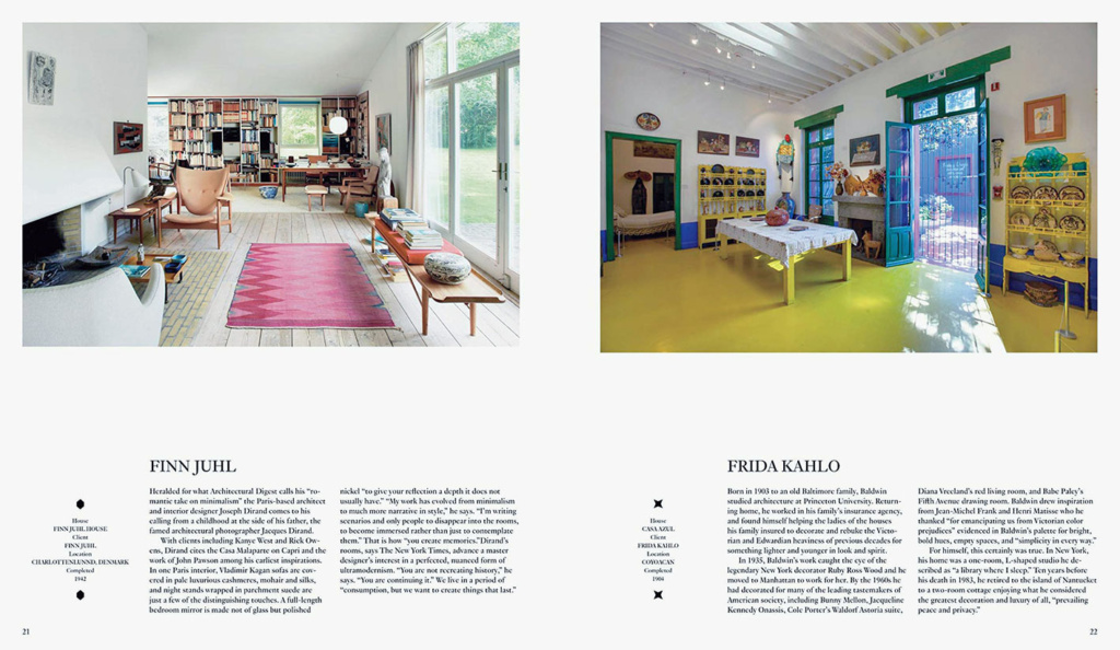 Interiors sample spread