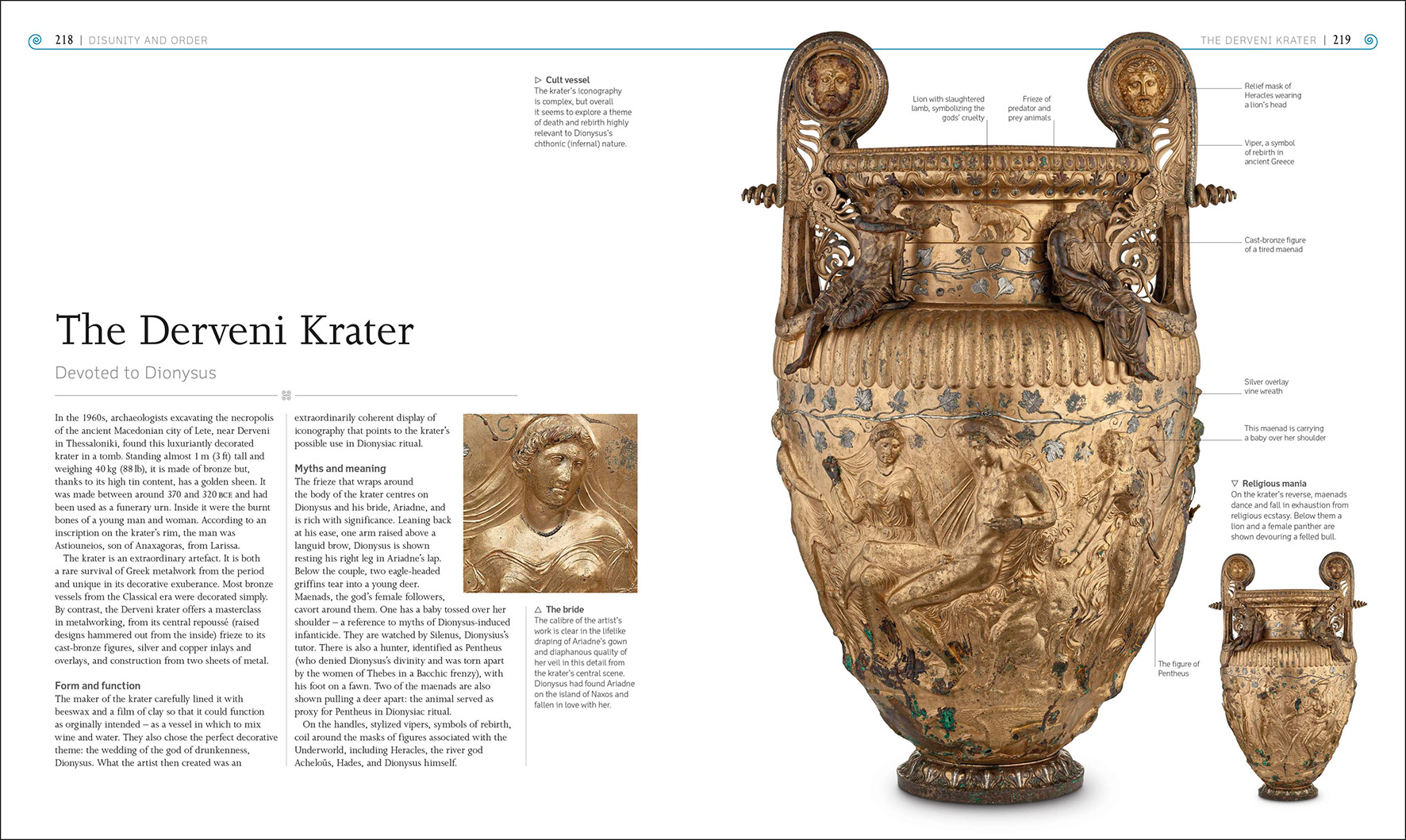 Ancient Greece: The Definitive Visual History Sample spread