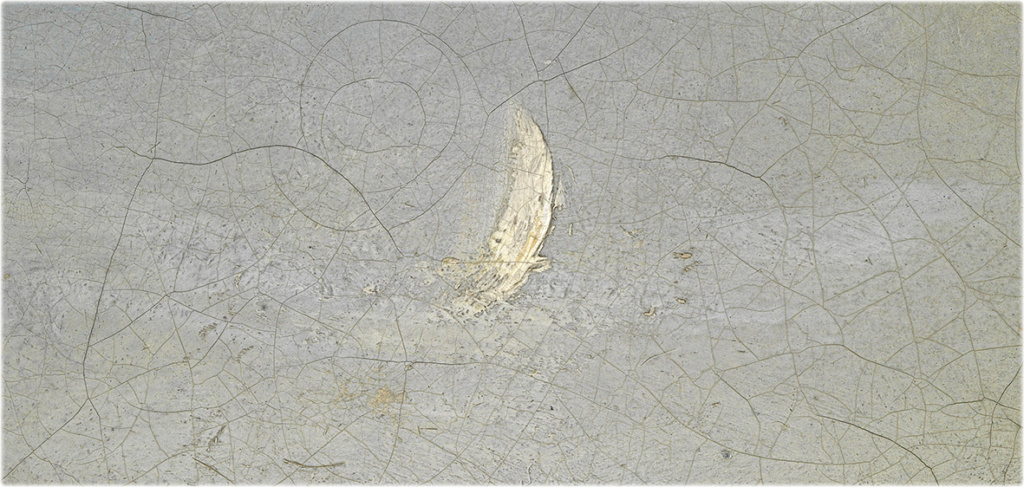 Close-up of the moon from The Fighting Temeraire, 1839 by J. M. W. Turner.
